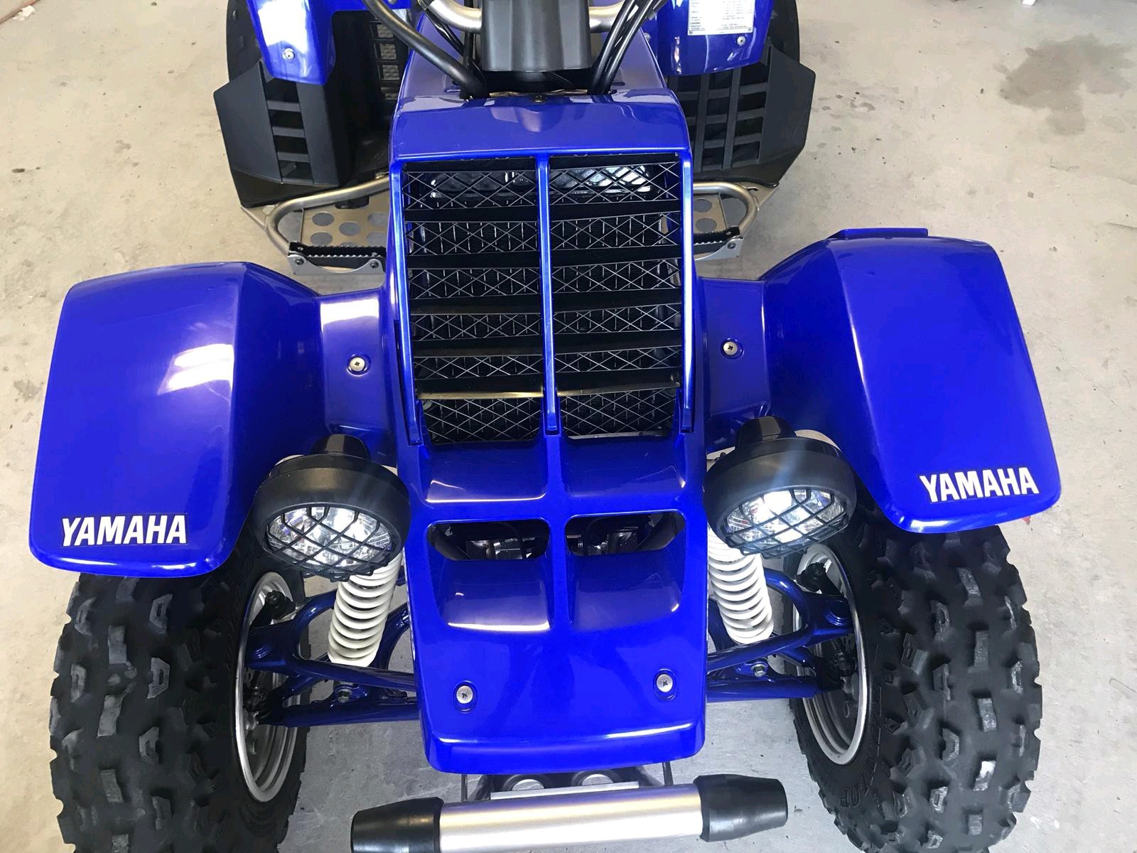 yamaha banshee full graphics decals kit 2006 blue THICK AND HIGH GLOSS