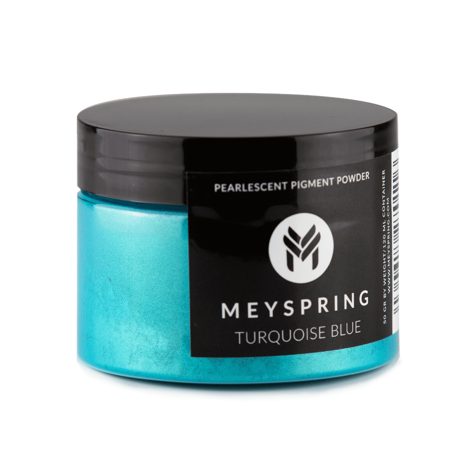 MEYSPRING Turquoise Blue Mica Powder for Epoxy - Resin Color Pigment