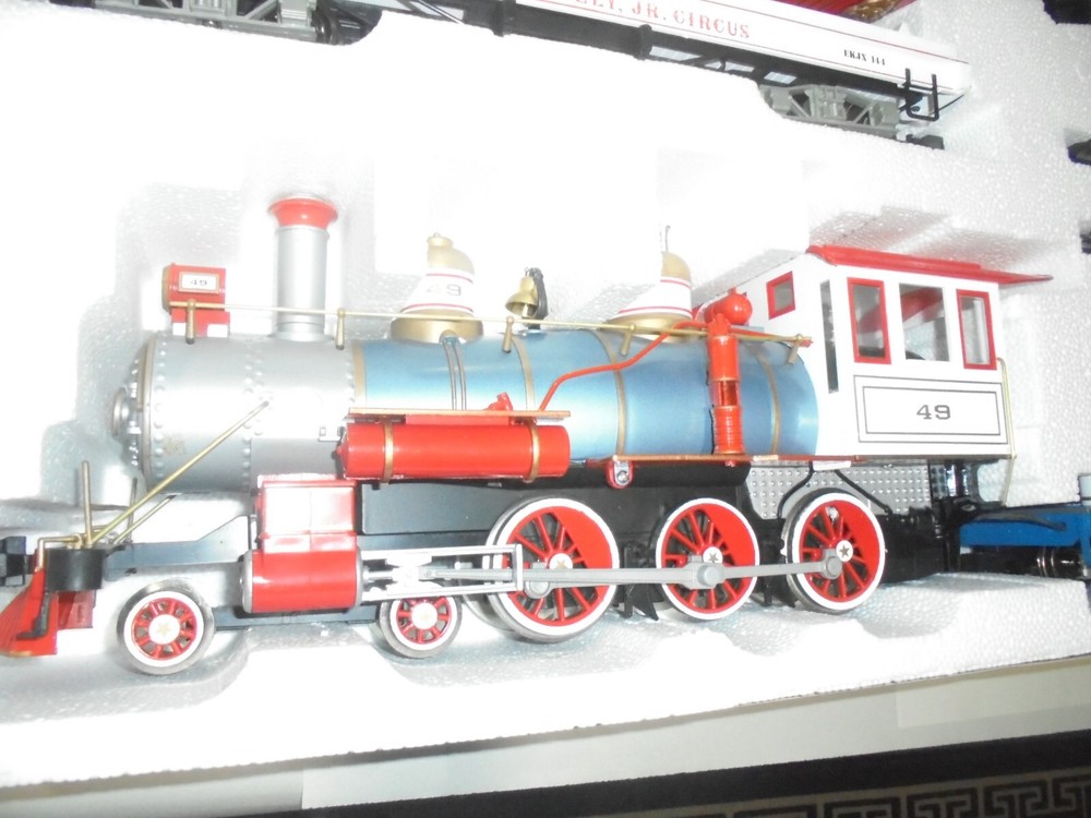 G GAUGE CIRCUS TRAIN SET COMPLETE VERY NICE