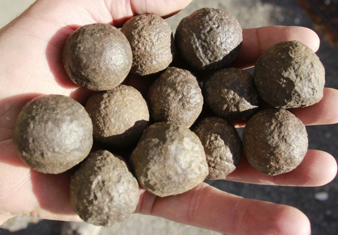 12 Moqui Marbles •  Shaman Stones • 1 Pound