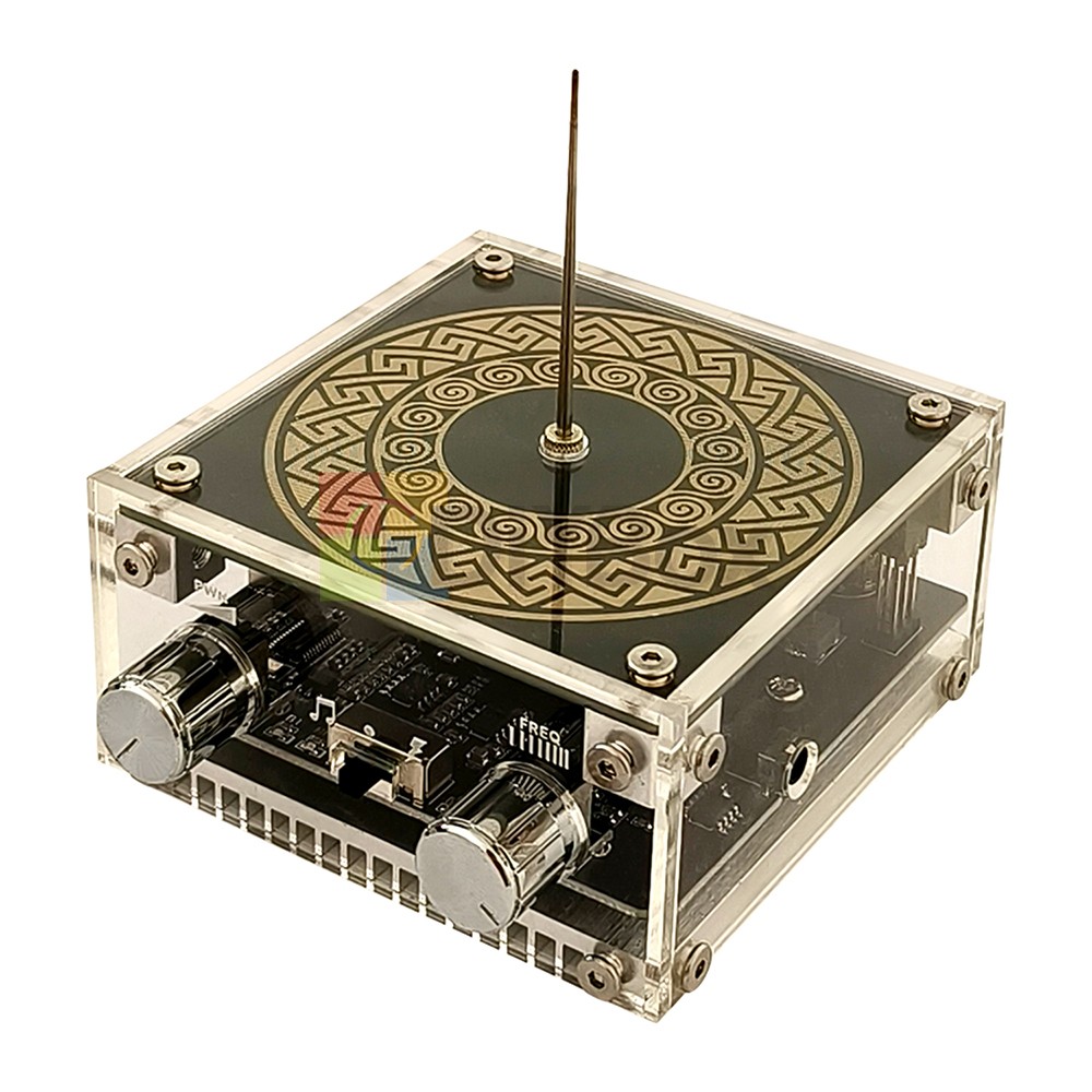 Music Tesla Coil 2Mode Artificial Lightning Touchable BT Decoding Colorful Light