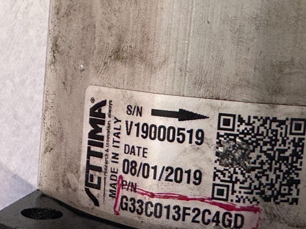 Settima G33C013F2C4GD Hydraulic Motor