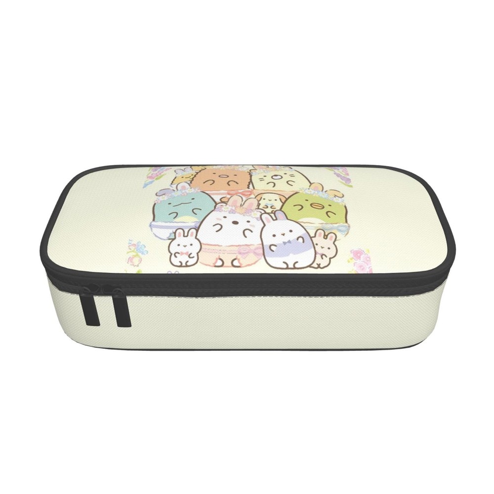 Sumikko Gurashi Pencil Case Large Capacity Polyester Pen Pouch Organizer