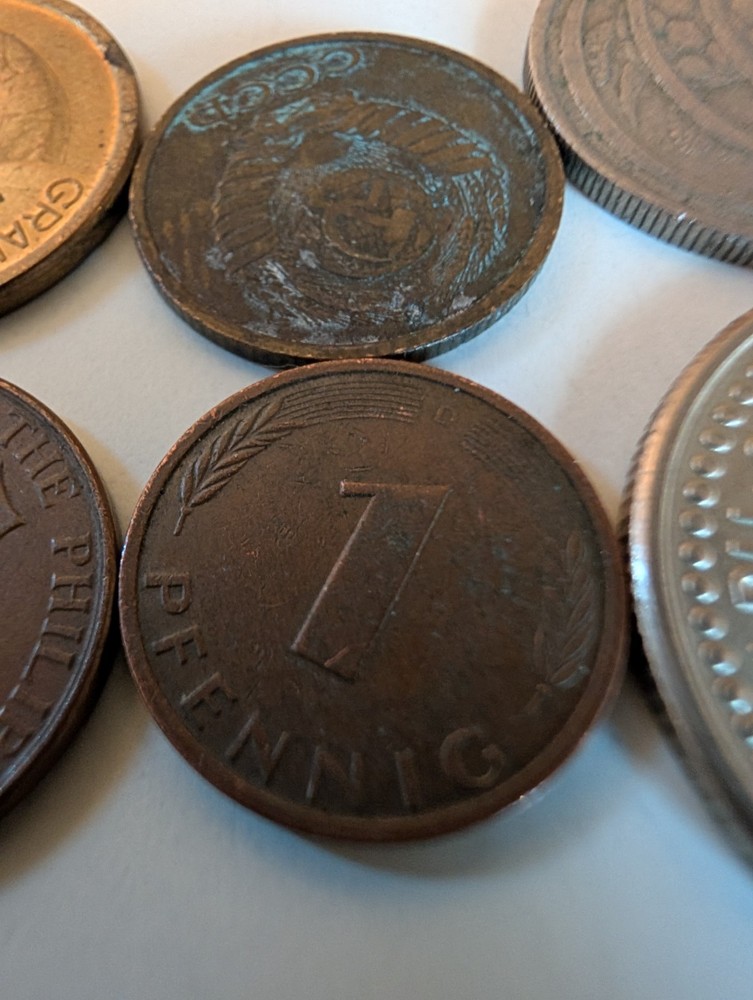 10 Foreign Coins All Different Years Very Nice Condition