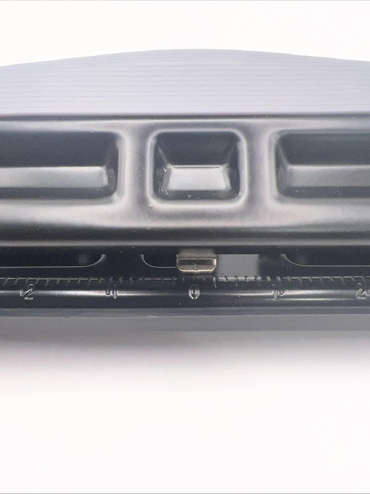 3 Hole Punch Adjustable Desktop Punch Black Multi-Sheet Office