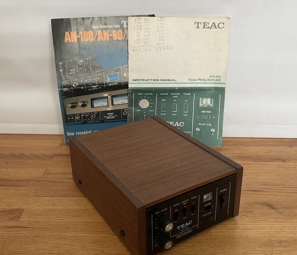 TEAC AN-60 Noise Reduction Unit  Good condition. Tested Working