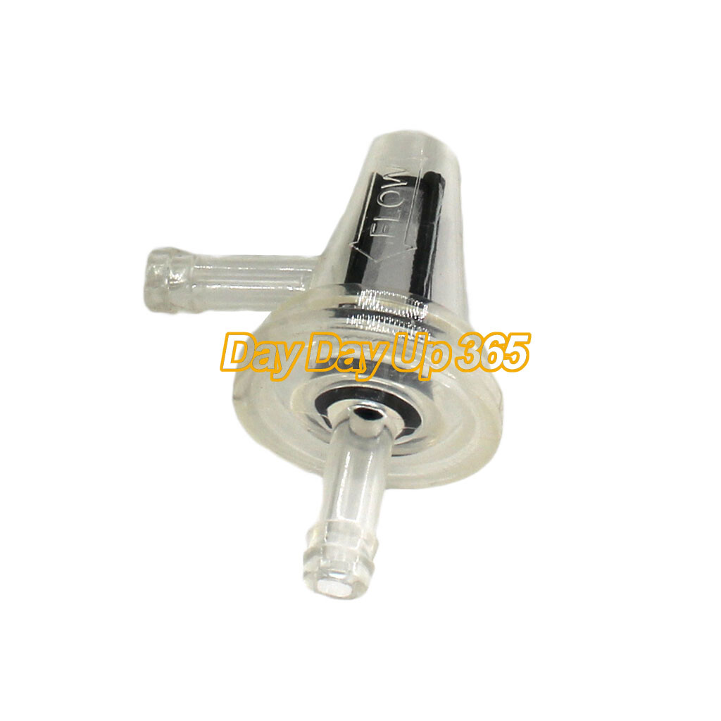 1/4" Inline Motorcycle Fuel Filter 90 Degree Angle 6mm 7mm & 2ft 6*9 Fuel Line