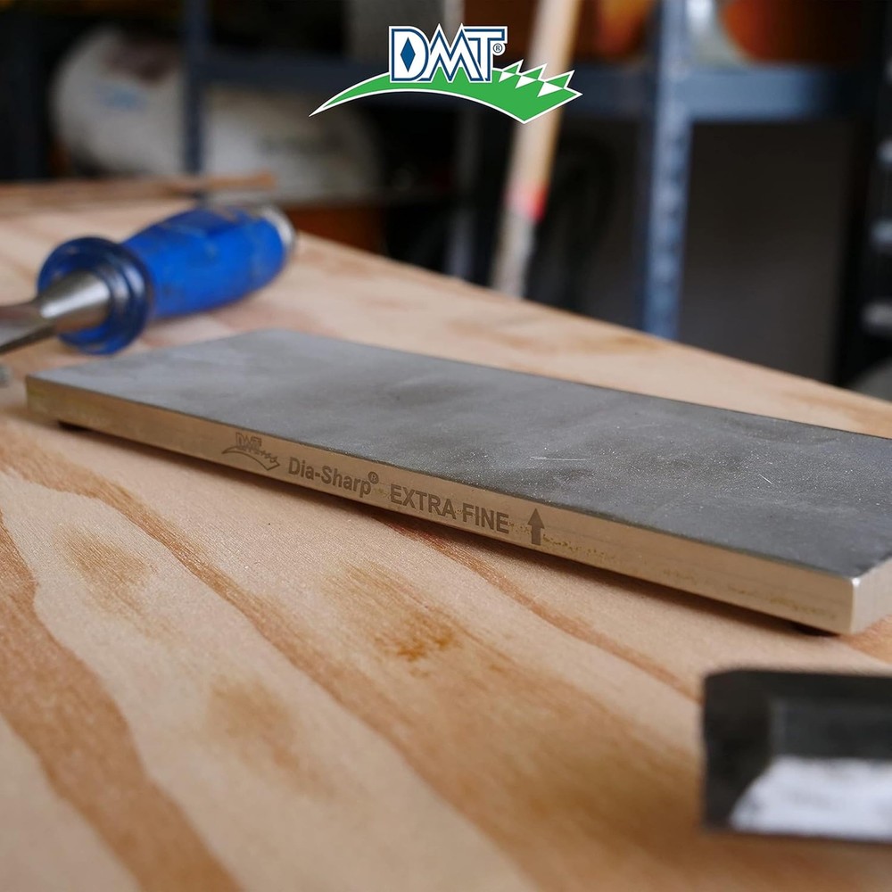 DMT D8E Dia-Sharp Bench Stone Diamond Knife Sharpener Extra Fine 8" USA