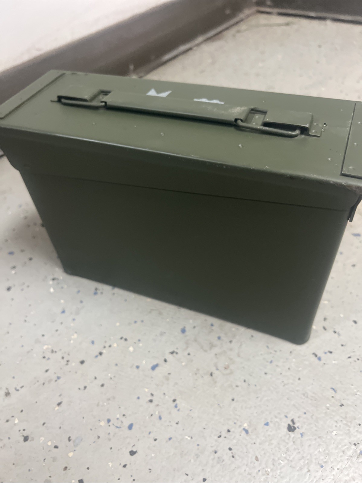 Military 30 CAL Grade 1 M19A1 Metal AMMO CAN 7.62mm BOX .30 CALIBER