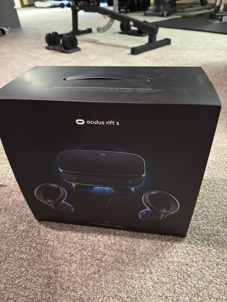 Meta Oculus Rift S VR Set w/ Controllers In Box Original Oculus Tested Working