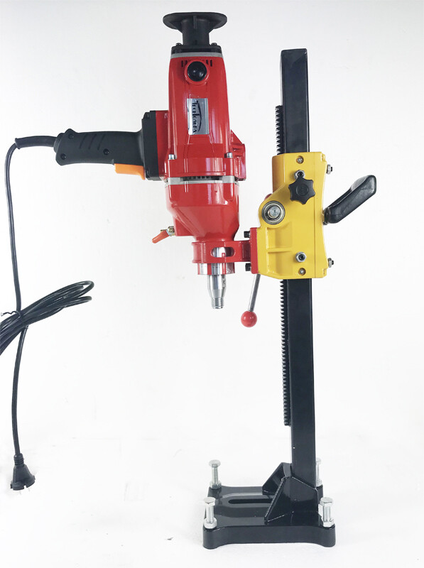 Diamond Core Drill Concrete Machine With Stand Engineering Building Tool 220V