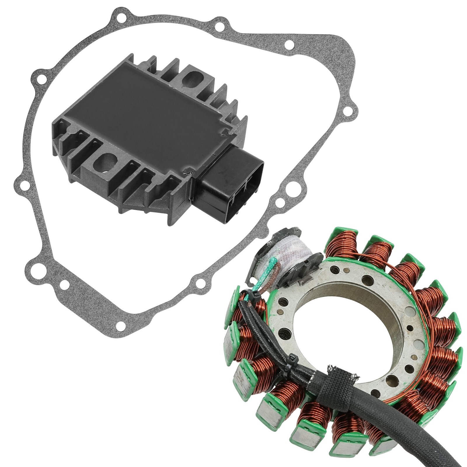 Stator & Regulator Rectifier for Yamaha Grizzly 600 YFM600 1999-2001 With Gasket