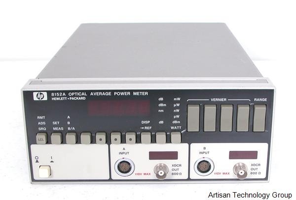 HP 8152A Optical Average Power Meter