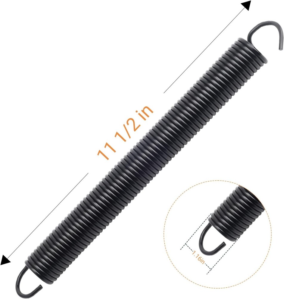 Attic Ladder Spring Replacement Kit, 11 1/2" Overall Length (2-Pack)
