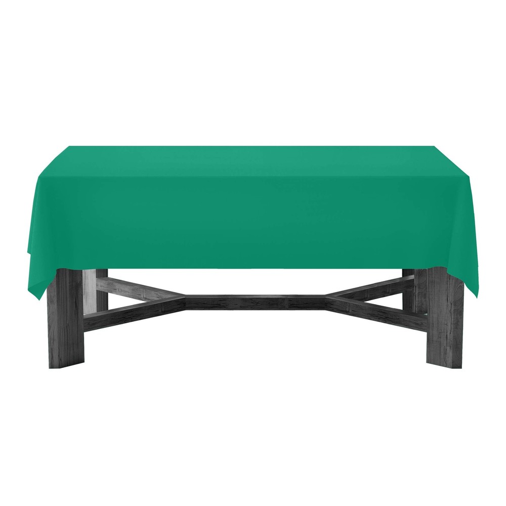 Party Essentials Heavy Duty Rectangle Plastic Table Cover Available in 24 Col...