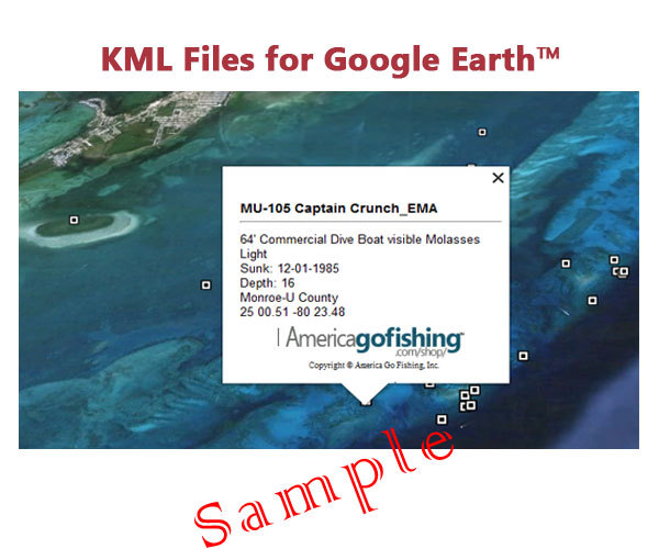 Charlotte County Fishing & Dive Sites Memory Card