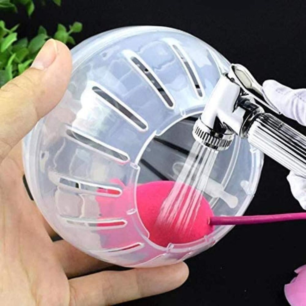 Dwarf Hamster Running Ball 4.7" Silent Exercise Wheel Pink