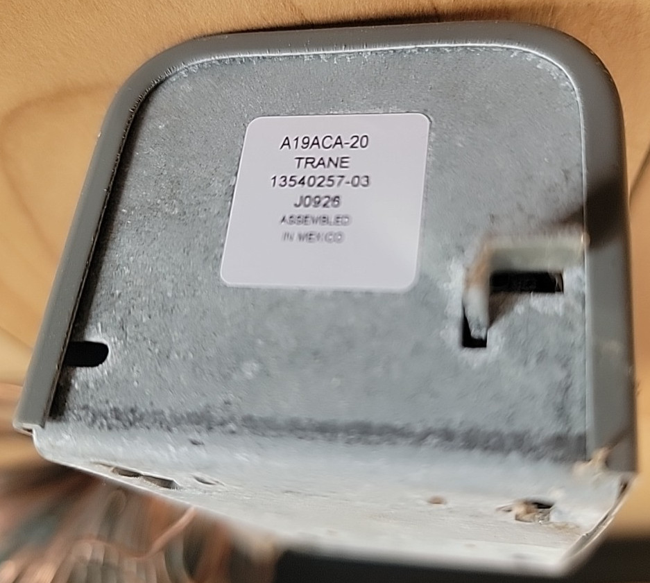 Johnson Controls A19ACA-20 TRANE Penn Temperature Control Thermostat - READ