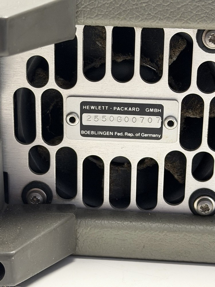 HP 8152A Optical Average Power Meter - Power tested, functions untested