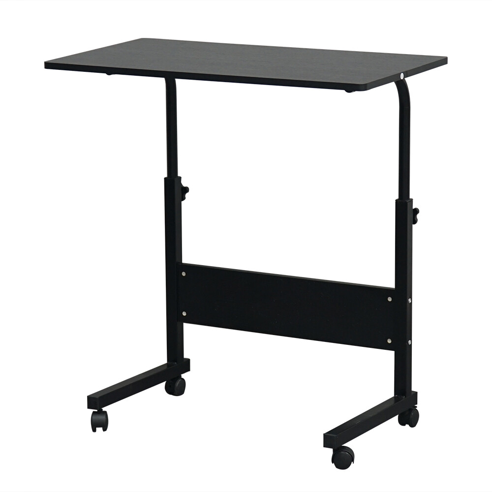31.5'' Tabletop Black Adjustable Computer Desk, Ergonomic Portable Laptop Table