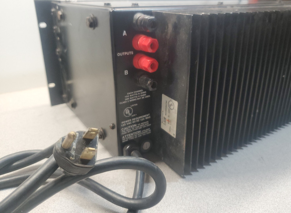 JBL Urei Model 6260 Power Amplifier 2 Channel - Tested and working