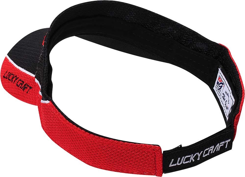 LUCKY CRAFT Sun Visor / LC Racing Cool Max - Red