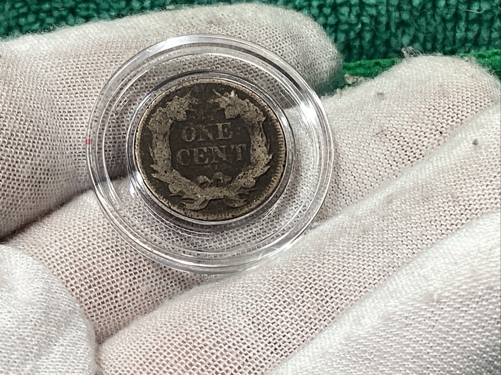1857 FLYING EAGLE 🦅 PENNY THE 1st SMALL CENT SERIES DECENT REVERSE🤓