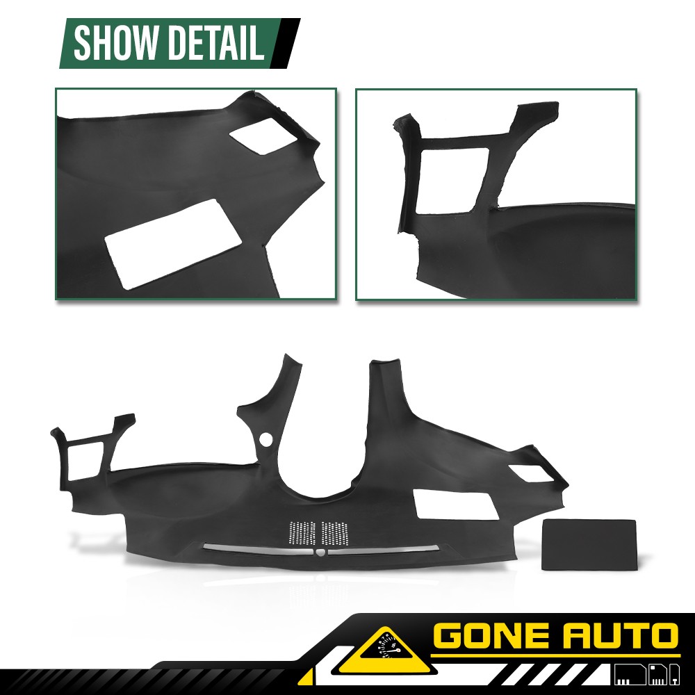 Soft Rubberized Dash Cover Overlay Fit For 2007-2012 Lexus ES350 Dash Protector