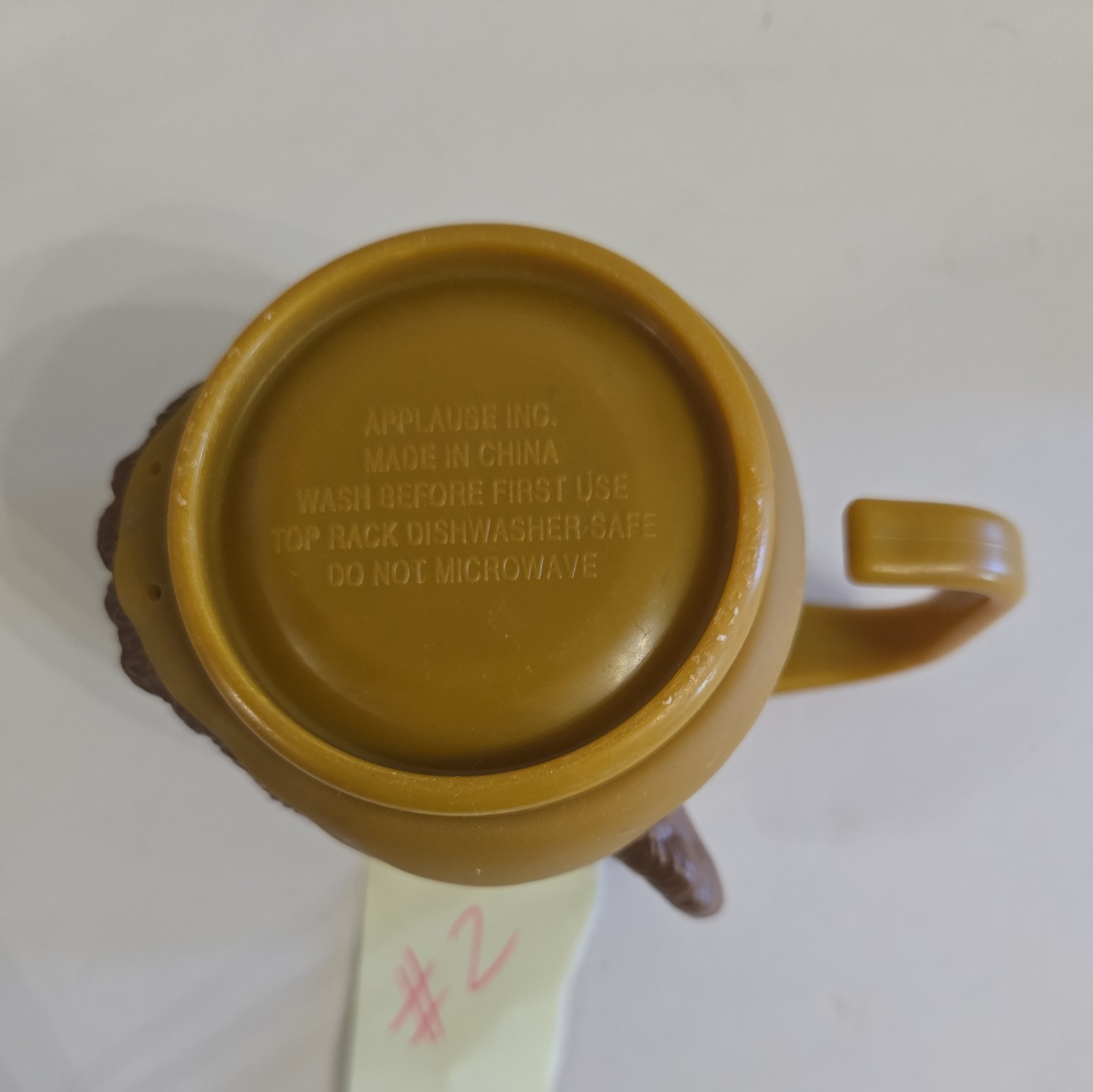 EWOK Mug Cup Star Wars Return of the Jedi 3D Plastic 3.5" Applause 90's