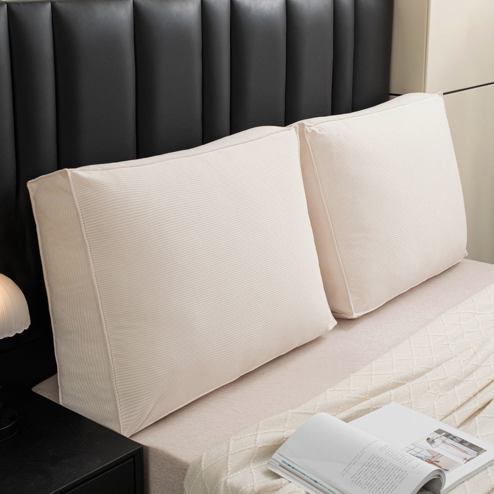 Skin Friendly Couch Cushion Square Headboard Pillows Supportive Pad for Sofa Bed