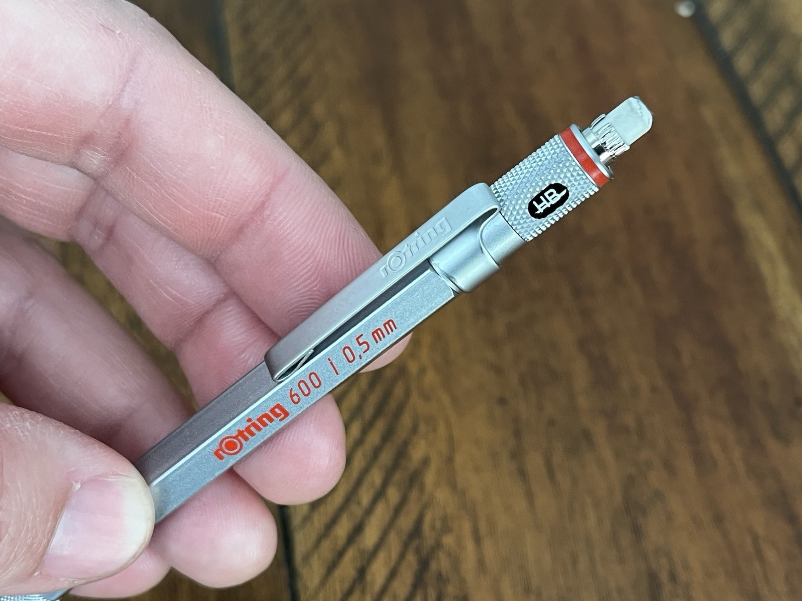 Rotring 600 Mechanical Pencil Silver