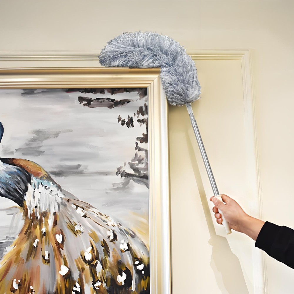 Feather Duster for Cleaning Extendable - Feather Duster for Cleaning The Indo...