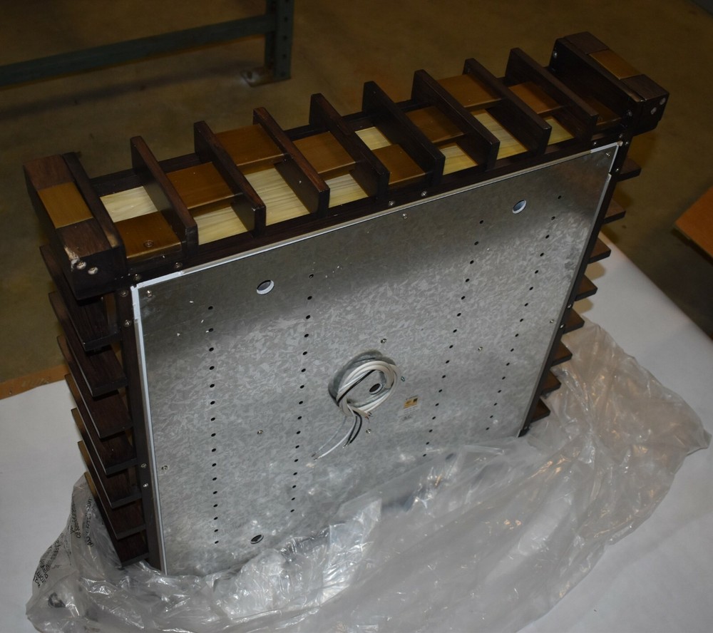 Lusive Decorative Square Wooden Light