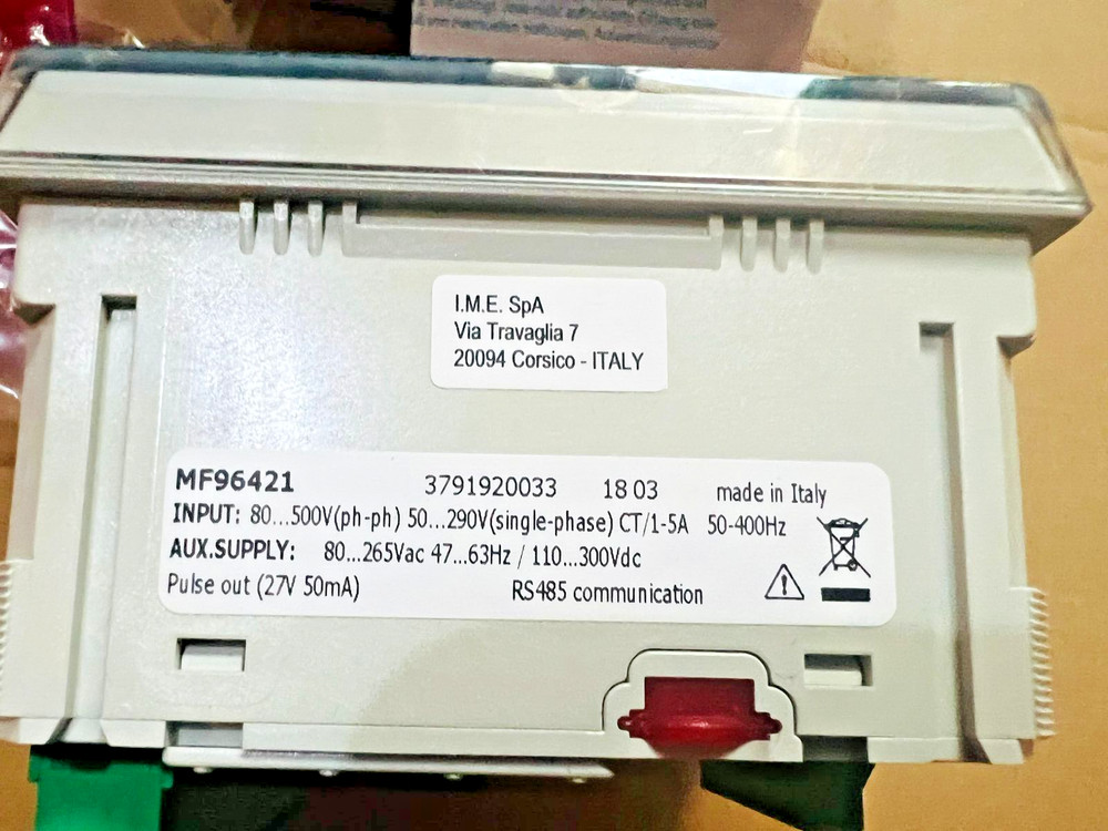 IME MF96421 NEMO 96HDLe, POWER ANALYZER NEW