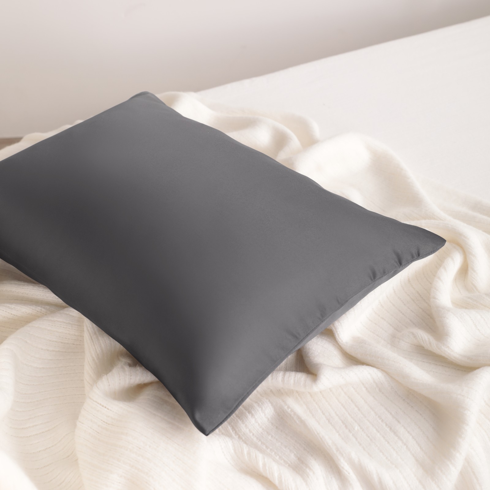 2 PCS Super Cozy Toddler Satin Pillow Case with Hidden Zipper, 13 x 18 Inches