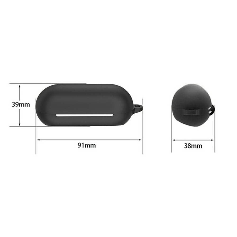 Black Silicone Protective Cover Case For Sony WF C500 Earphone Replacement