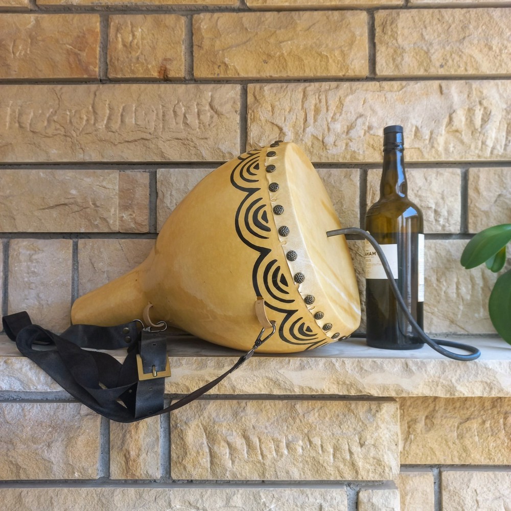 Adjustable Strap Drum - Thunder Gourd, Drum, and Udu Drum Combined