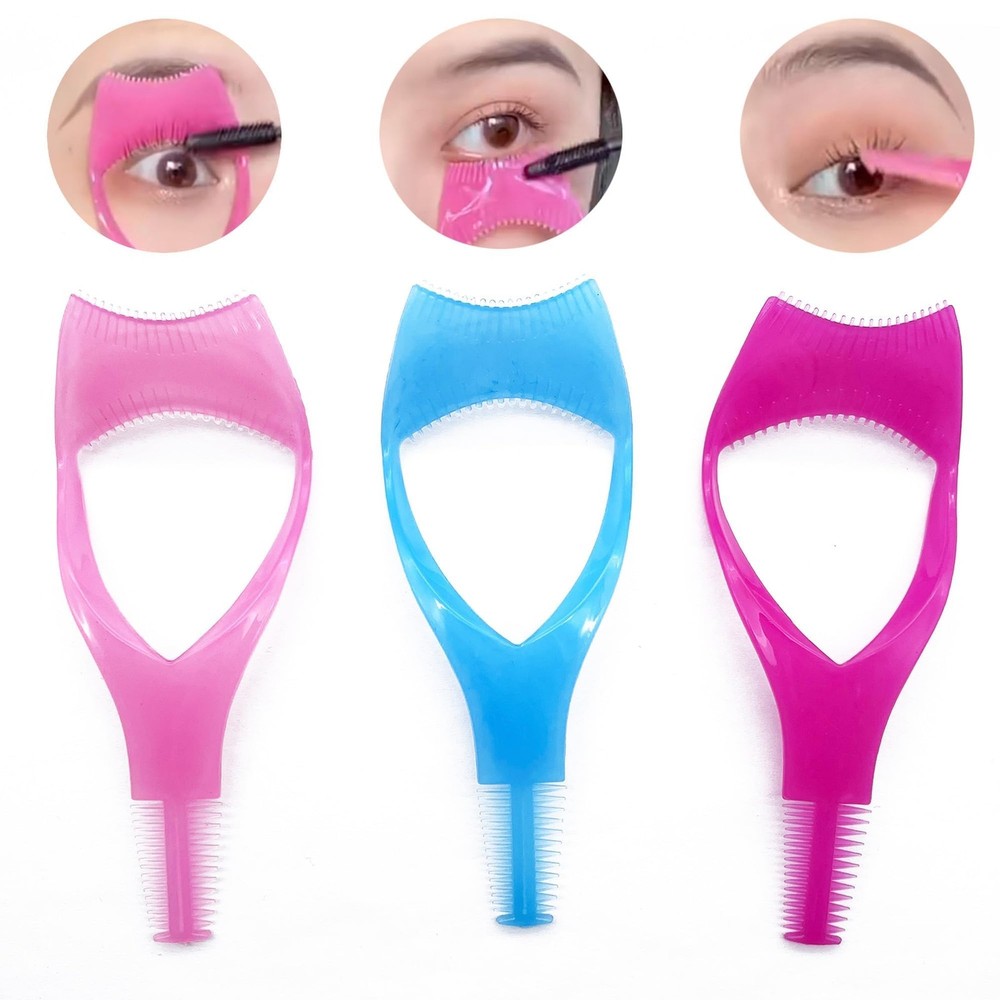 Mascara Shield Lash Buddy Applicator Tool NINGLASH 3 Pcs Lash Applicator Make...