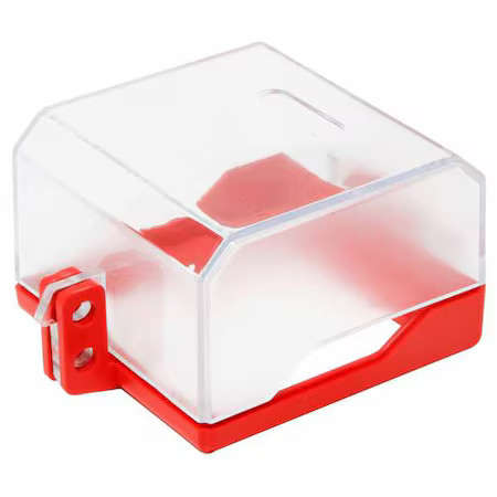 Zing 7805 Control Panel Lockout, Clear, Abs Plastic, Polycarbonat, 2 Max. No.