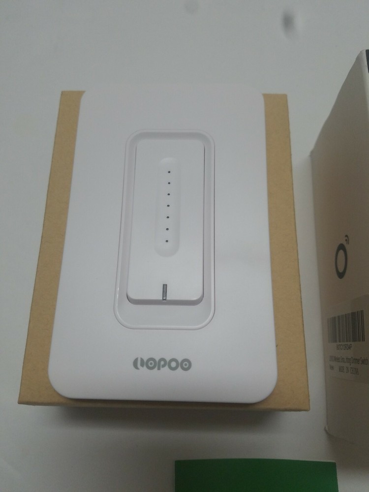 lopoo dimmer light switch 120 smart wifi light switch, Model# WT03S