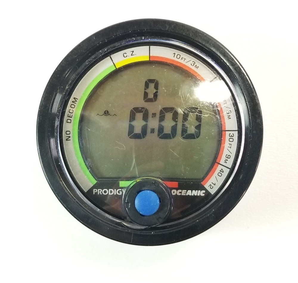 Oceanic Prodigy Scuba Dive Computer Puck Module with Manual #4992