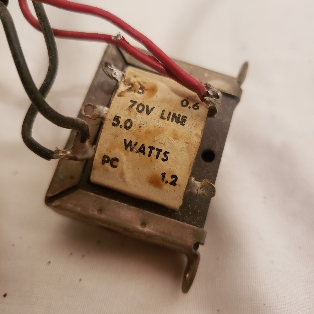 Stromberg Carlson 70v Transformer Audio Speaker