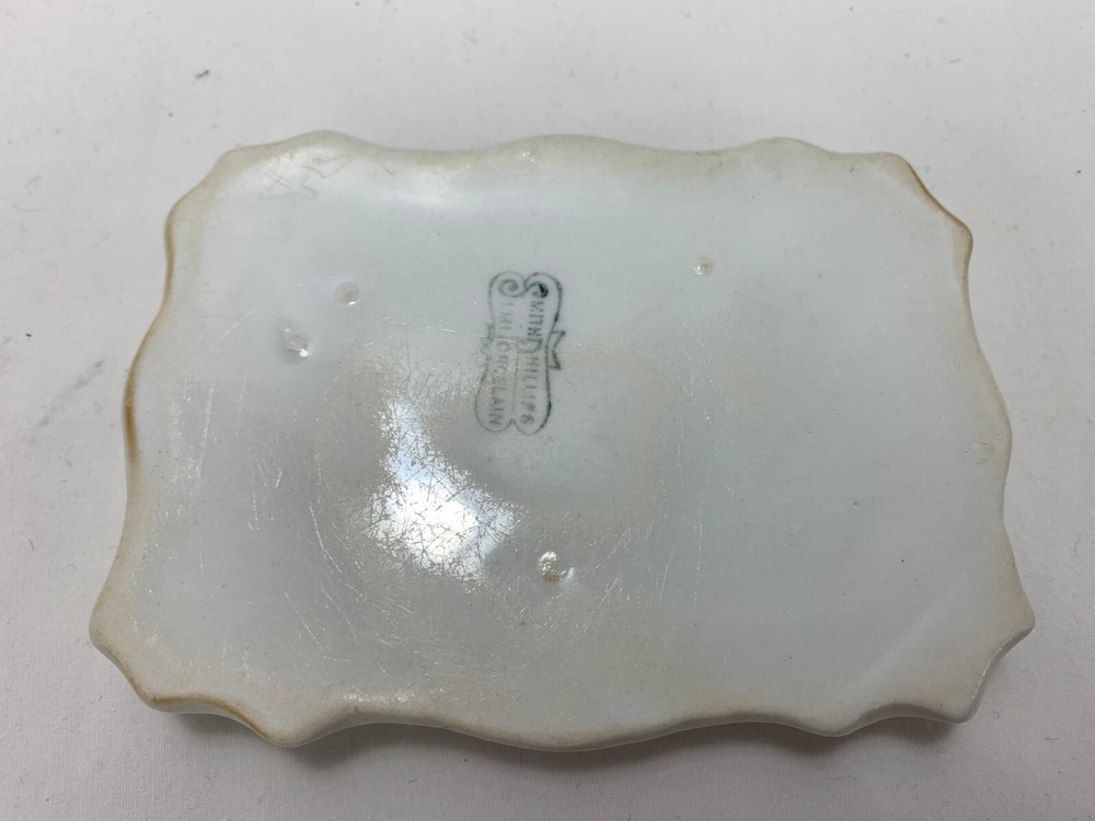 Vintage Smith Phillips Porcelain Soap Dish