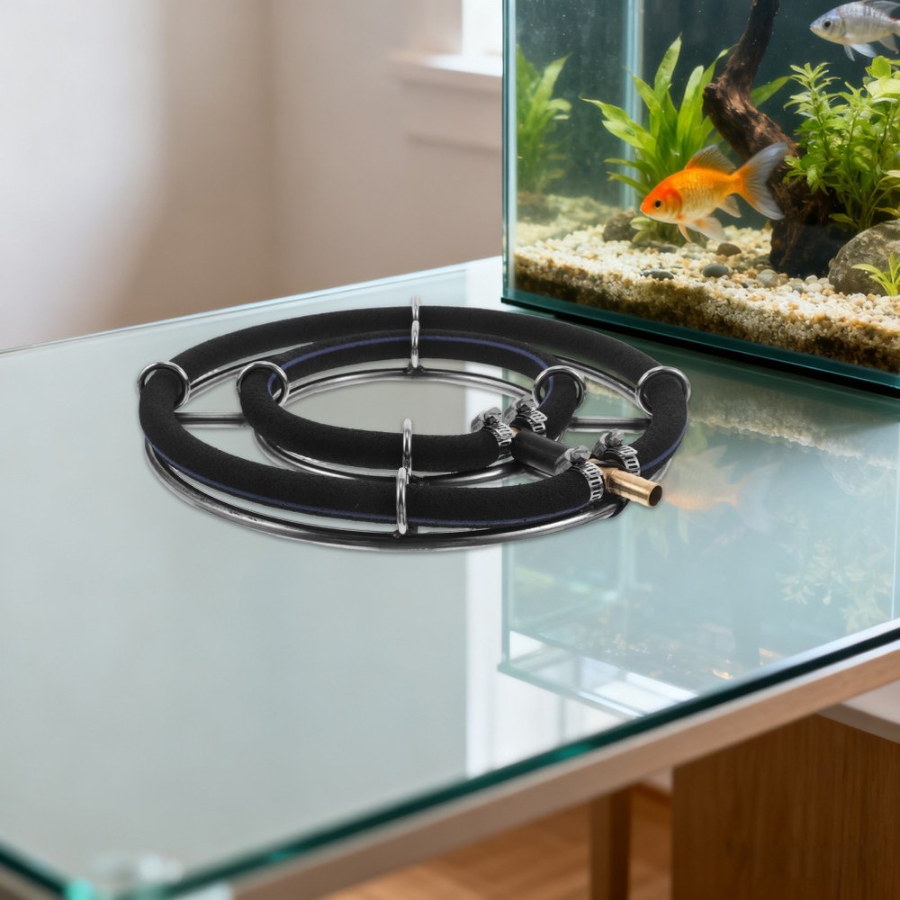 Round Air Bubble Diffuser Rings Panel for Aquariums and Pond Accessories