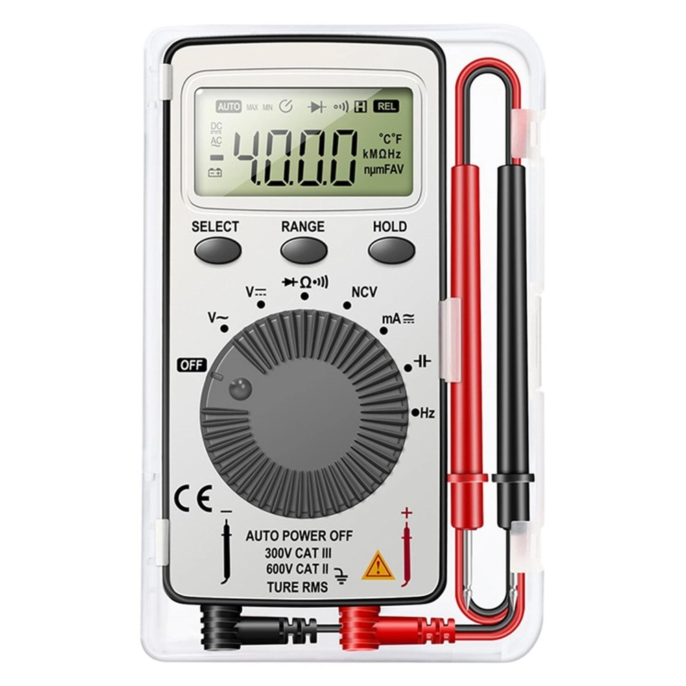 Digital Multimeter DC AC Voltmeter Professional Easy to Use Multifunctional