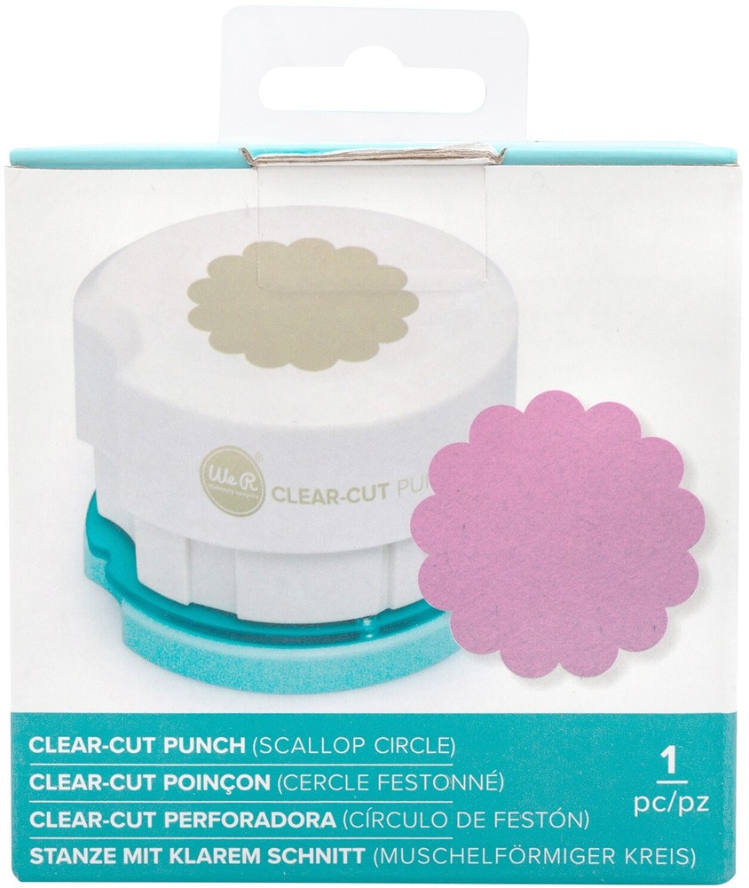 We R Memory Keepers 2" Clear-Cut Punch-Scallop Circles