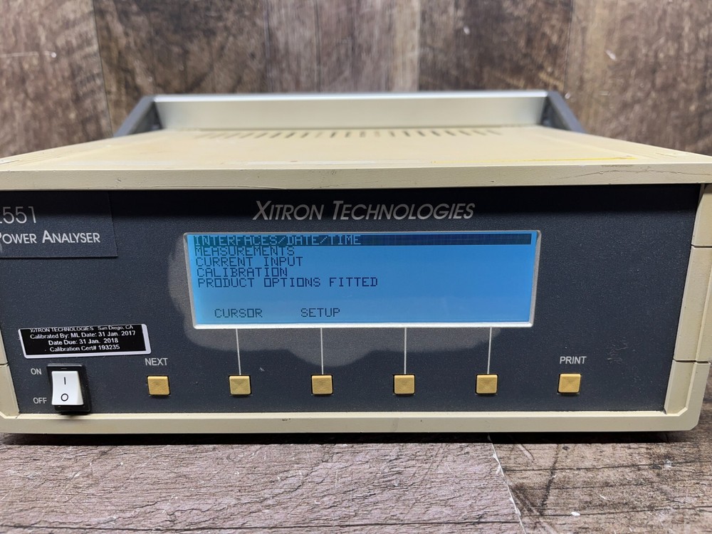 Xitron Technologies 2551 Single Phase General Purpose Power Analyser