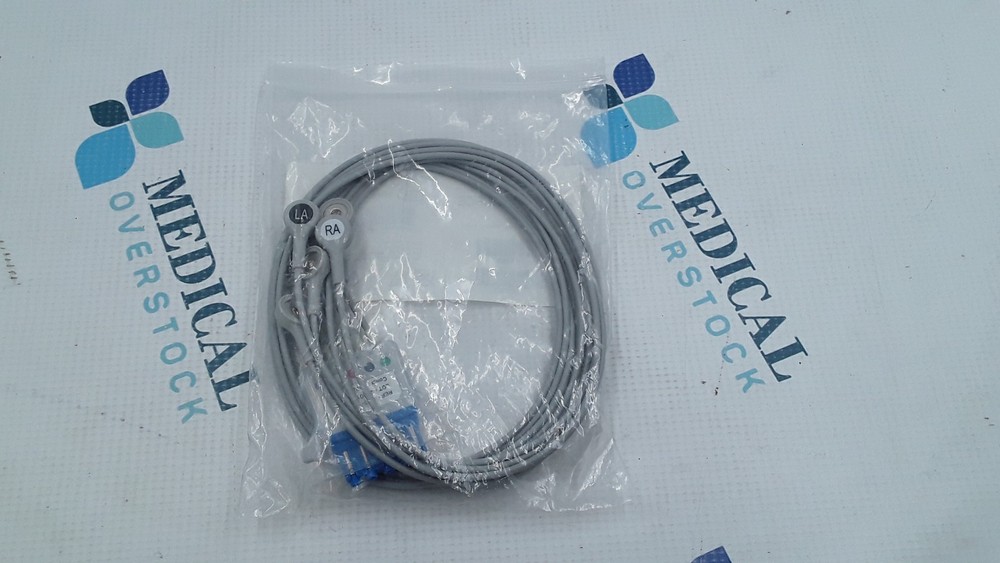 ParsSource Philips Style Telemetry 5-Lead Shielded Snap End 0.9m AHA REF HT5-90S