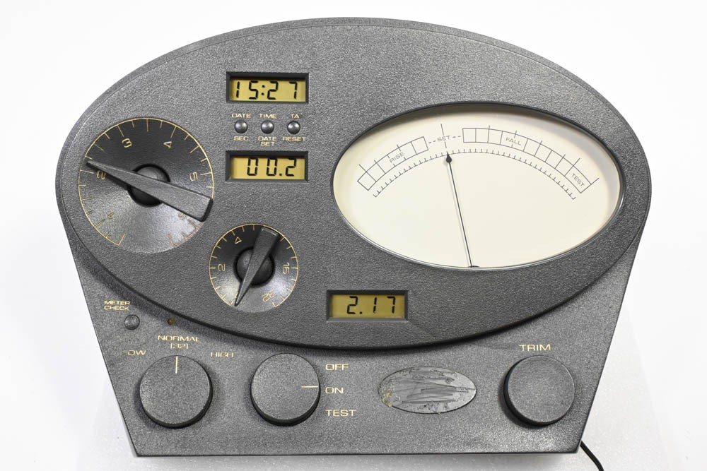 Scientology Mark Super VII Quantum E-Meter Hubbard Electrometer Dark Gray