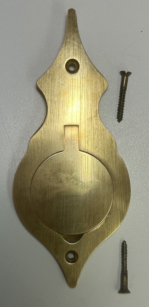 T/C Thompson Center Hawken Sidelock Muzzleloader Brass Patchbox W/  2 Screws